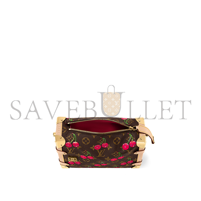 LOUIS VUITTON MURAKAMI LV X TM SIDE TRUNK MM M14278 (23.5*16*8.5cm) LOUIS VUITTON MURAKAMI LV X TM SIDE TRUNK MM M14278 (23.5*16*8.5cm)